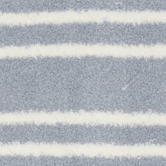 NWT Barefoot Dreams CozyChic Double Striped Winter Soft Blanket - Picture 2 of 3